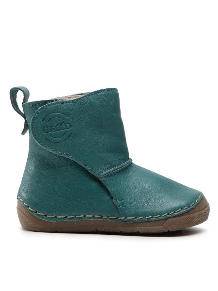 Buty zimowe dziecięce Froddo skórzane kozaki wodoodporne wysokie zielone. Zielone buty zimowe męskie Froddo, na zimę, bez zapięcia. Za 169.00 zł.