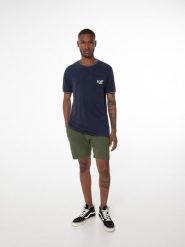 Koszulka męska Protest NXGEEMIL t-shirt. Niebieskie t-shirty męskie Protest, na lato, m, bez wzorów, z dzianiny, bez kołnierzyka. Za 129.90 zł.