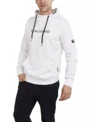 Bluza męska Fundango Hoover z kapturem. Białe bluzy z kapturem męskie Fundango, m, z bawełny. Za 299.00 zł.