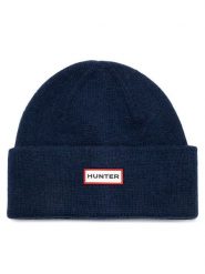 Hunter Czapka HTR-U3-002-AW24 Granatowy. Niebieskie czapki zimowe damskie Hunter, z materiału. Za 69.99 zł.