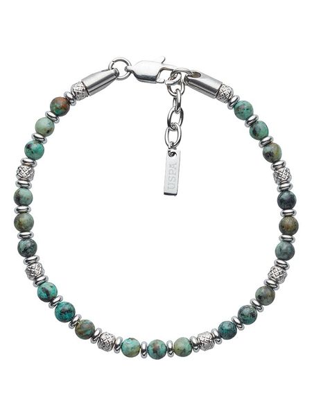 U.S. Polo Assn. Bransoletka z elementami ozdobnymi rozmiar: onesize. Szare biżuteria dla mężczyzn U.S. Polo Assn., ze stali. Za 109.00 zł.