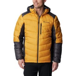 Kurtka męska Street Columbia Labyrinth Loop z kapturem. Brązowe kurtki męskie Columbia, m, bez wzorów, sportowe, z kapturem. Za 839.00 zł.