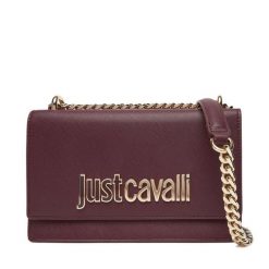 Torebka Just Cavalli. Fioletowe torebki klasyczne damskie Just Cavalli, bez wzorów, wizytowe, bez kołnierzyka, bez ramiączek. Za 639.99 zł.
