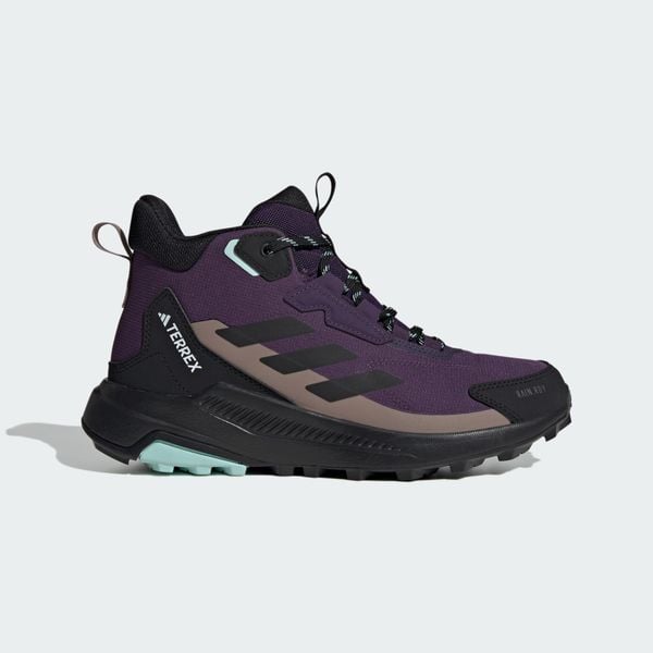 Buty Terrex Anylander Mid Rain.Rdy Hiking. Brązowe obuwie trekkingowe damskie Adidas. Za 439.00 zł.