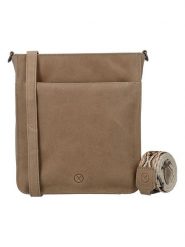 HIDE & STITCHES Skórzana torebka w kolorze jasnobrązowym - 25 x 28 x 9 cm rozmiar: onesize. Brązowe torebki klasyczne damskie HIDE & STITCHES, bez wzorów, z materiału, bez dodatków. Za 217.99 zł.