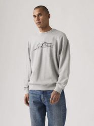 Levi's Bluza w kolorze jasnoszarym rozmiar: S. Szare bluzy bez kaptura męskie Levi's, s, z bawełny. Za 173.45 zł.