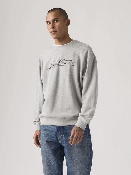 Levi's Bluza w kolorze jasnoszarym rozmiar: S. Szare bluzy bez kaptura męskie Levi's, s, z bawełny. Za 139.95 zł.