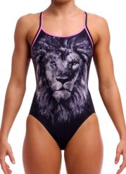Strój kąpielowy jednoczęściowy FUNKITA Power Shift - Diamond Back. Brązowe stroje jednoczęściowe damskie FUNKITA, l, bez wzorów. Za 315.70 zł.