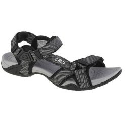 Buty do chodzenia męskie CMP Hamal. Czarne buty trekkingowe męskie CMP, z materiału, bez zapięcia, trekkingowe. Za 139.99 zł.