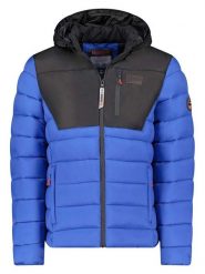 Geographical Norway Kurtka pikowana "Batilo" w kolorze niebieskim rozmiar: XXL. Niebieskie kurtki męskie Geographical Norway, xxl, bez wzorów, bez kaptura. Za 136.13 zł.
