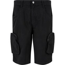 Szorty Cargo Męskie Jeden Kolor. Czarne szorty męskie Urban Classics, bez wzorów, sportowe. Za 139.99 zł.