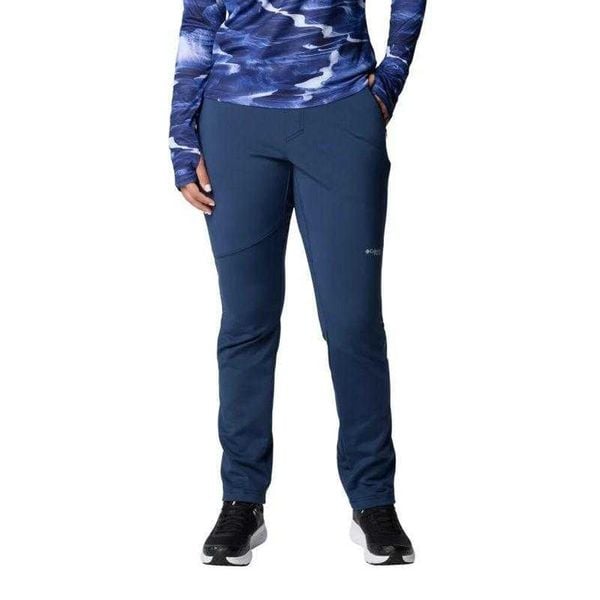 Spodnie Damskie Vest Canyon Softshell High Rise. Niebieskie spodnie dresowe damskie Columbia, na lato, bez wzorów, z softshellu. Za 478.99 zł.