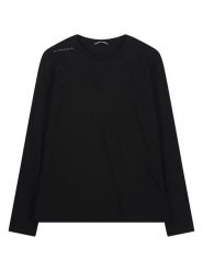 Jeanne Baret Koszulka "Polynesia" w kolorze czarnym rozmiar: 36. Czarne bluzki damskie Jeanne Baret, bez wzorów, z bawełny, bez kołnierzyka, bez ramiączek. Za 118.84 zł.
