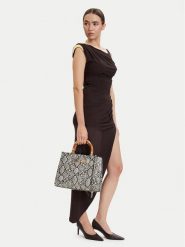 Just Cavalli Torebka 80RA4BD3 ZSD84 Szary. Szare torebki klasyczne damskie Just Cavalli, bez wzorów, ze skóry, bez dodatków. Za 955.99 zł.