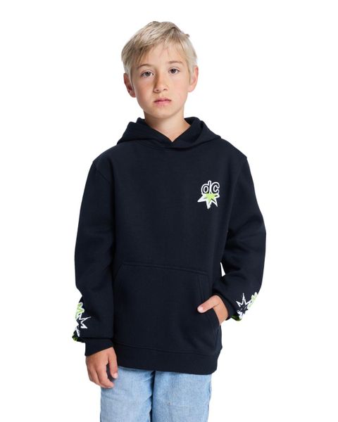 Bluza z kapturem dla Chłopcy SHOCK SIDE Czarny. Czarne bluzy z kapturem męskie DC Shoes, m, z bawełny. Za 153.99 zł.