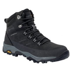 Męskie Buty Do Chodzenia Blake. Czarne buty trekkingowe męskie Regatta, z gumy, bez zapięcia, trekkingowe. Za 481.99 zł.
