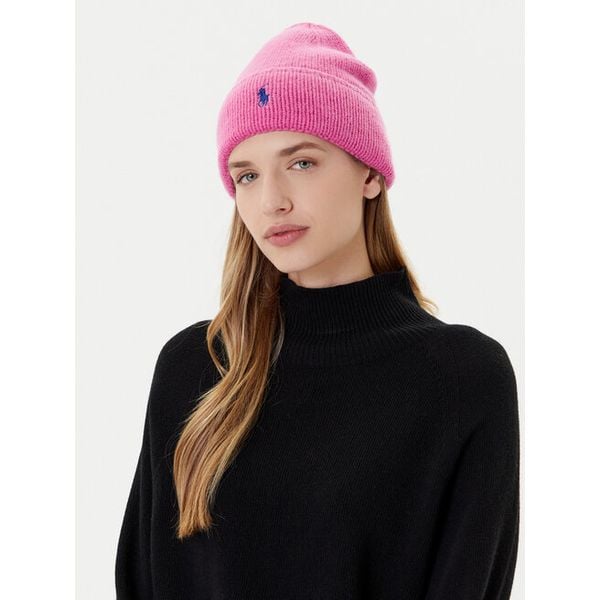 Czapka Polo Ralph Lauren. Czerwone czapki zimowe damskie Polo Ralph Lauren. Za 309.99 zł.