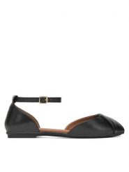 Lasocki Baleriny WI23-SORANO-04 Czarny. Czarne baleriny damskie Lasocki, bez wzorów, ze skóry, bez obcasa. Za 159.99 zł.