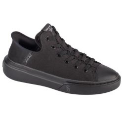 Buty sportowe Sneakersy męskie, Slip-Ins Snoop One - Boss Life Canvas. Czarne buty sportowe na co dzień męskie Skechers, bez zapięcia, trekkingowe. Za 399.99 zł.