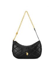 U.S. Polo Assn. Torebka BEUXT8445WVP Czarny. Czarne torebki klasyczne damskie U.S. Polo Assn., bez wzorów, z tworzywa sztucznego, bez dodatków. Za 167.99 zł.