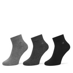 Skarpety krótkie Calvin Klein. Szare skarpetki męskie CALVIN KLEIN, bez wzorów. Za 69.99 zł.