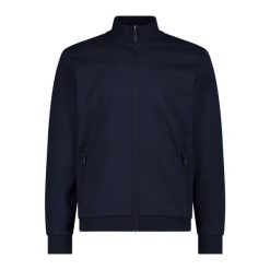 Bluza z pełnym zamkiem błyskawicznym CMP. Niebieskie bluzy z kapturem męskie CMP, z materiału. Za 259.45 zł.