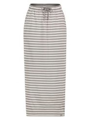Sublevel Spódnica w kolorze szarobrązowo-białym rozmiar: XS. Brązowe spódniczki damskie Sublevel, xs, bez wzorów, z bawełny, maxi. Za 61.17 zł.