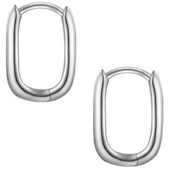 Yokoamii Kolczyki z Mosiadz w Srebrny 1 ct Damski. Szare kolczyki damskie Yokoamii, z cyrkonią, srebrne. Za 69.99 zł.