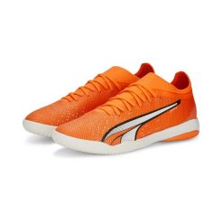 Buty sportowe Męskie Puma 107221-01. Białe buty sportowe na co dzień męskie Puma, z materiału, bez zapięcia, do piłki nożnej. Za 189.99 zł.