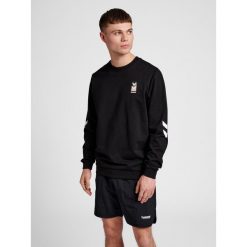 Bluza Hummel Lgc Jeremy. Czarne bluzy bez kaptura męskie HUMMEL, s. W wyprzedaży za 169.50 zł.