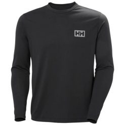 Koszulka z długim rękawem Helly Hansen Skog Graphic. Czarne koszulki męskie z długim rękawem Helly Hansen, m, z elastanu. Za 274.50 zł.