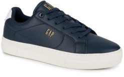 Męskie buty sneakersy trampki sportowe ekoskóra GAP PORTLAND. Niebieskie trampki i tenisówki męskie GAP, bez wzorów, z materiału, bez zapięcia. Za 179.00 zł.
