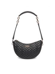 Guess Torebka Melisandra HWQG96 53180 Czarny. Czarne torebki klasyczne damskie Guess, z aplikacjami, ze skóry, bez dodatków. Za 469.99 zł.
