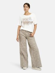 Milano Italy Koszulka w kolorze białym rozmiar: S. Białe t-shirty damskie Milano Italy, s, bez wzorów, bez kołnierzyka. Za 86.99 zł.