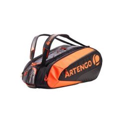 Torba tenis i inne sporty rakietowe 960 L. Czerwone torby sportowe damskie ARTENGO, bez wzorów, z materiału, bez dodatków. Za 289.99 zł.