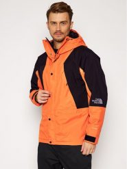 The North Face Kurtka outdoor Mountain Light NF0A3XY5 Pomarańczowy Regular Fit. Brązowe kurtki outdoor męskie The North Face, m, bez wzorów, z syntetyku, bez kaptura. Za 1,049.00 zł.