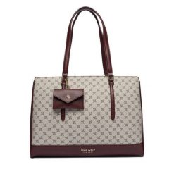 Torebka Nine West. Czerwone torebki klasyczne damskie Nine West, bez wzorów, bez dodatków. Za 289.99 zł.