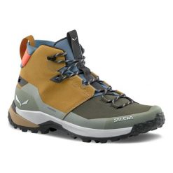 Buty trekkingowe Salewa Puez 2 Mid Ptx. Czarne buty trekkingowe męskie Salewa, z gumy, bez zapięcia, trekkingowe. Za 773.00 zł.
