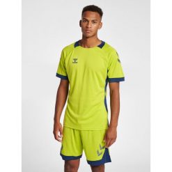 Koszulka do piłki nożnej męska Hummel hml LEAD. Czerwone t-shirty sportowe męskie HUMMEL, na lato, m, bez ramiączek, do piłki nożnej. W wyprzedaży za 130.00 zł.