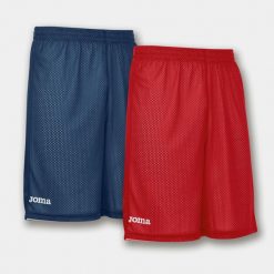 Szorty Joma Rookie. Czerwone szorty męskie Joma, z materiału, bez kołnierzyka. Za 161.00 zł.