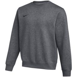 Bluza męska Nike Park 26 Fleece Crew. Szare bluzy bez kaptura męskie Nike, m, z bawełny. Za 167.99 zł.