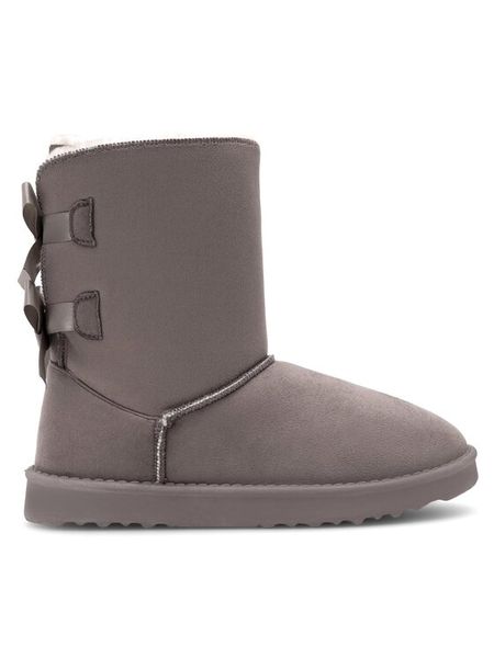 DeeZee Śniegowce CORY WSL19150-21 Szary. Szare śniegowce damskie DeeZee, z materiału. Za 97.99 zł.