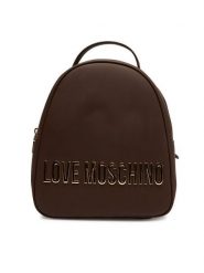 LOVE MOSCHINO Plecak JC4197PP1NKD0301 Brązowy. Brązowe plecaki damskie Love Moschino, bez wzorów, ze skóry. Za 659.99 zł.