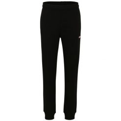Spodnie męskie Fila Lunigo. Czarne spodnie materiałowe męskie Fila, bez wzorów, eleganckie. Za 219.00 zł.