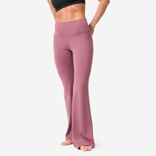 Legginsy do jogi i pilatesu damskie Kimjaly flare. Czarne legginsy damskie KIMJALY, l, bez wzorów, z elastanu. Za 119.99 zł.