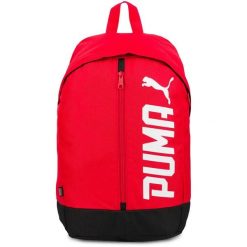 Plecak sportowy na trening wyjazd do szkoły na laptopa czerwony 21L PUMA Pioneer. Szare plecaki męskie Puma, bez wzorów, z materiału. Za 79.00 zł.