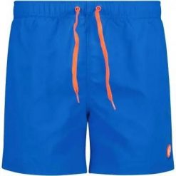 Cmp Męskie Man Basic Beach Shorts z nylonu - L755 Cyano. Niebieskie szorty męskie CMP, bez wzorów, z materiału. Za 128.50 zł.