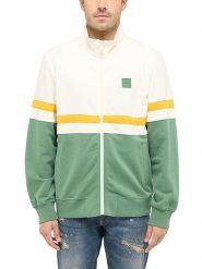 Mustang Bluza w kolorze kremowo-zielono-pomarańczowym rozmiar: 3XL. Brązowe bluzy bez kaptura męskie Mustang, xl, z bawełny. Za 171.28 zł.