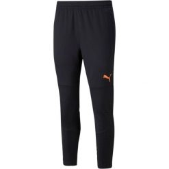 Spodnie Puma Individualfinal Training Pants, Mężczyźni. Czarne spodnie dresowe męskie Puma, bez wzorów, z dresówki. Za 154.00 zł.