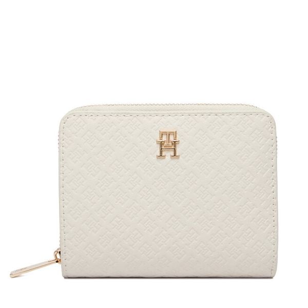 Portfel Tommy Hilfiger. Brązowe portfele damskie Tommy Hilfiger, bez wzorów. Za 269.99 zł.